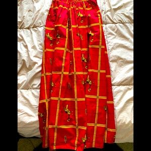 Handcrafted / hand sewn long skirt